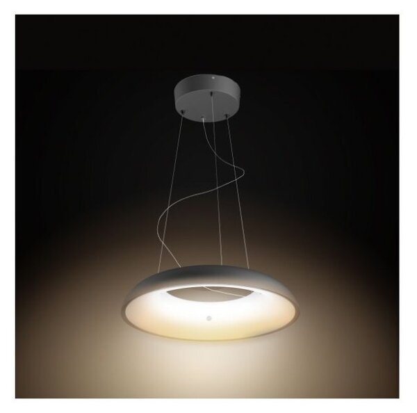 Philips Hue White Ambiance 8719514341074 Amaze závesné svietidlo LED +SWITCH D434mm 25W/3000lm 2200-6500K čierna bluetooth