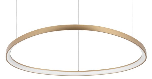 Ideal Lux 341637 GEMINI závesné svietidlo LED 78W 8600/5130lm 2700K mosadzná ON-OFF