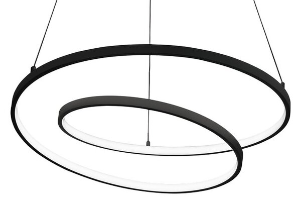 Ideal Lux 342443 OZ závesné svietidlo D800mm LED 52W 6400/2570lm 4000K čierna ON-OFF