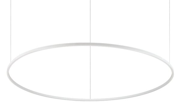 Ideal Lux 342177 ORACLE SLIM závesné svietidlo D1500mm LED 83W 7850/4960lm 2700K biela ON-OFF