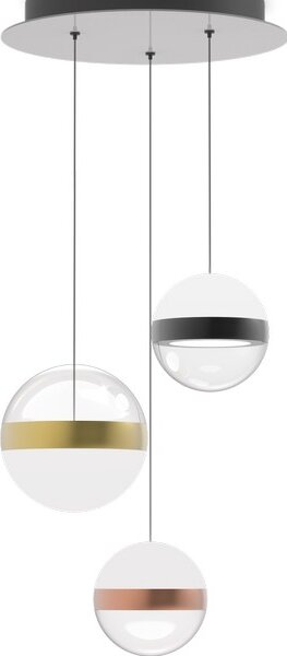 Ideal Lux 342993 GALAXY závesné svietidlo LED 29W 2800/1390lm 3000K viacfarebná