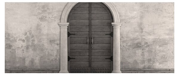 Obraz - Tajomné dvere (120x50 cm)