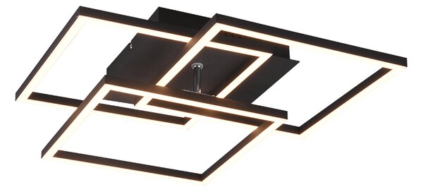 TRIO R62883132 MOBILE stropné svietidlo LED 28W/3200lm 2700-6000K matná čierna, diaľkový ovládač