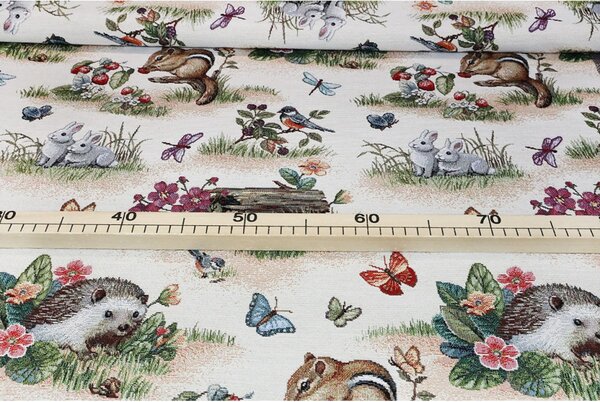 Veľkonočný gobelínový obrus Eden 1180AA Farba Viacfarebná Rozmery 45x140 cm