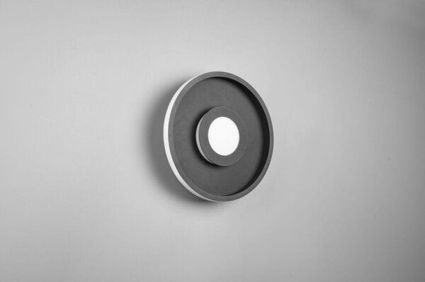 TRIO 680810332 ASCARI stropné svietidlo LED D300mm 28W/3200lm 3000K IP44 matná čierna, switchdimmer