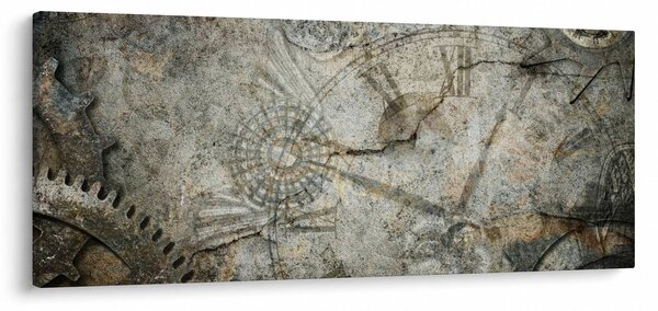 Obraz - Tok času (120x50 cm)