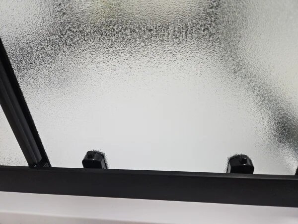 POINT BLACK HARD 80x80 Clear Štvorcový sprchovací kút s mramorovou vaničkou