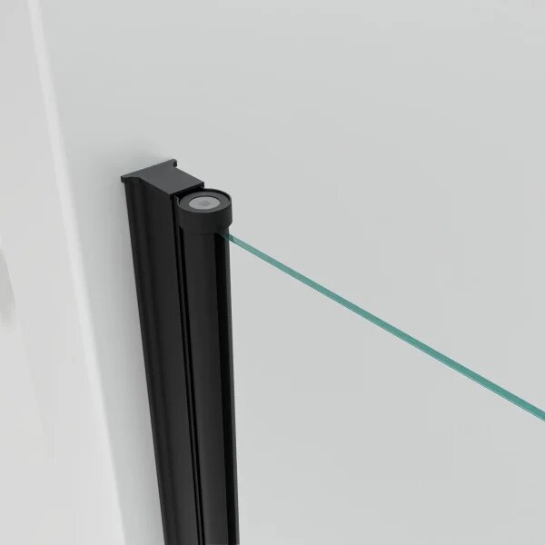 BETA COMBI Black 80x80 Clear Štvorcový sprchovací kút bez vaničky