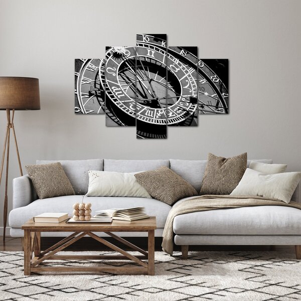 Obraz - Astronomické hodiny, Praha, Česká Republika (150x105 cm)
