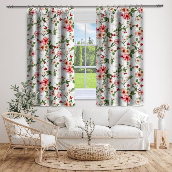 Záves na riasiacej páske MIGD370 140x160 cm Farba Viacfarebná Rozmery 140x160 cm
