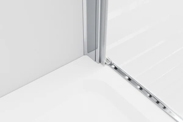 BETA COMBI II Chróm 80x80x80 Grape Sprchovací kút nástenný