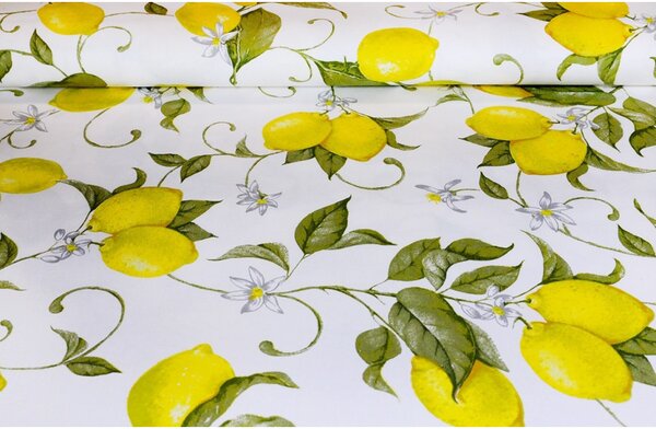 Behúň na stôl Panama Citróny Farba Žltá Rozmery 40x100 cm