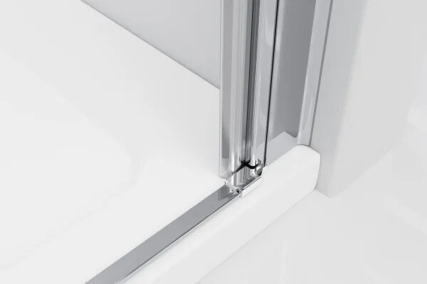 BETA COMBI II Chróm 80x80x80 Grape Sprchovací kút nástenný