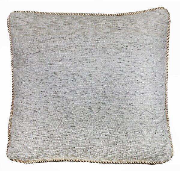Gobelínová obliečka na vankúš s dekoračným lémom vanilka Chenille IT150 Farba Krémová Rozmery 42x42 cm