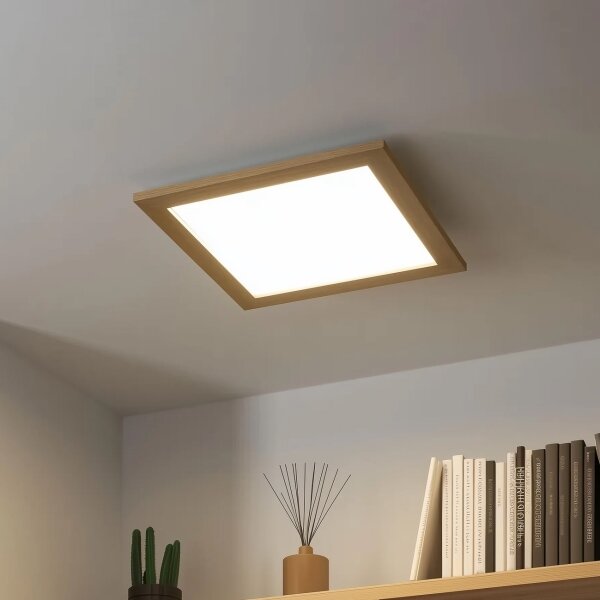 Eglo 75643 - LED stropné svietidlo CALEMAR LED/19W/230V 4000K 43,7 cm dub