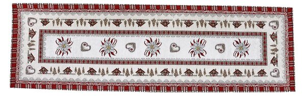 Gobelínový behúň na stôl Chenille IT032 Farba Viacfarebná Rozmery 40x130 cm