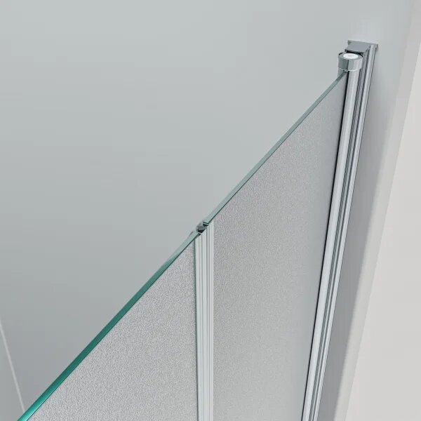 BETA COMBI II Chróm 80x80x80 Grape Sprchovací kút nástenný