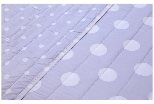 Prehoz na posteľ Pois šedý Made in Italy Farba Šedá Rozmery 160x240 cm