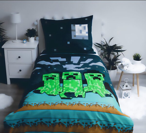 Jerry Fabrics Obliečky Minecraft - We got this | 140 x 200 cm / 70 x 90 cm