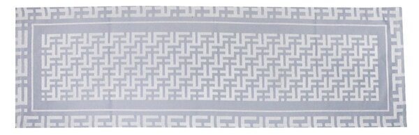Gobelínový behúň na stôl Glamour šedý Chenille IT105 Mondo Italia Farba Šedá Rozmery 40x130 cm