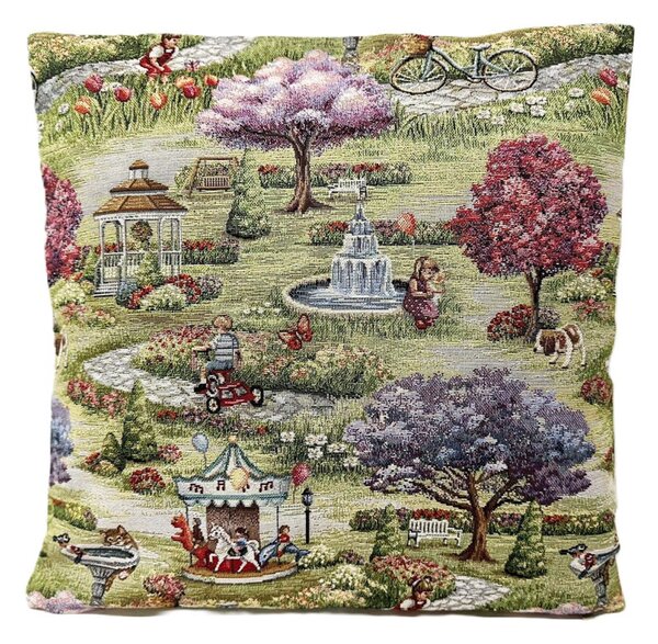Gobelínová obliečka na vankúš Eden 1178 Farba Viacfarebná Rozmery 50x50 cm