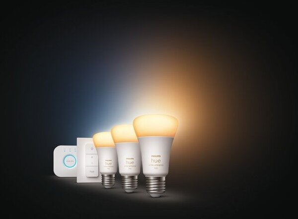 Philips Hue White Ambiance 8719514291232 Starter Kit E27 8W/1100lm 2200-6500K bluetooth 3-set + bridge + switch