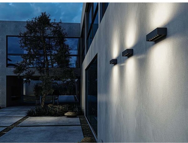 LED2 5131834 BENO exteriérové nástenné svietidlo LED 7W/600lm 3000K IP65 antracit