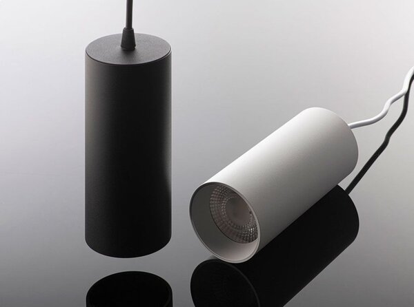 LED2 3251443 LUKY závesné svietidlo LED D80mm 10-20W 4000K čierna