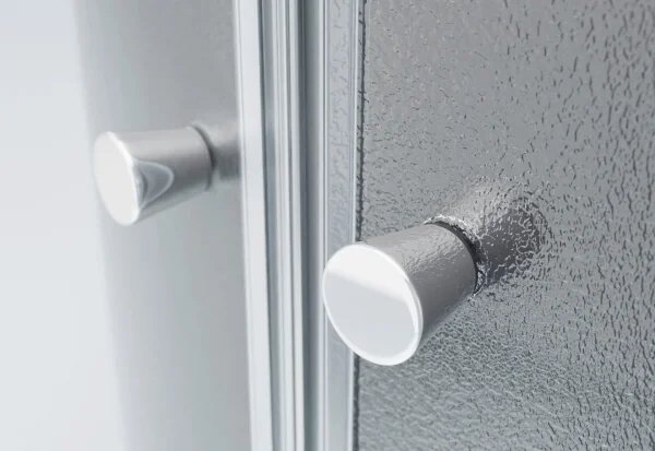BETA COMBI II Chróm 80x80x80 Grape Sprchovací kút nástenný