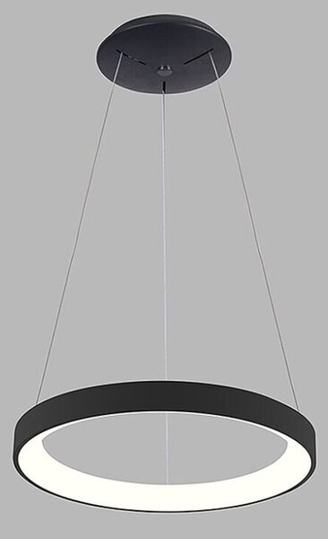 LED2 3271853 BELLA SLIM P závesné svietidlo LED D480mm 38W/2660lm 3000K/4000K čierna