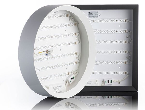 LED2 1272051 MILA stropné svietidlo LED D400mm 30W/2010lm 3000K/4000K biela