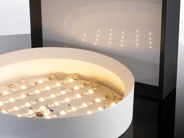 LED2 1272051 MILA stropné svietidlo LED D400mm 30W/2010lm 3000K/4000K biela