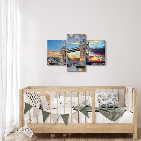 Obraz - Tower Bridge, Londýn, Anglicko (90x60 cm)
