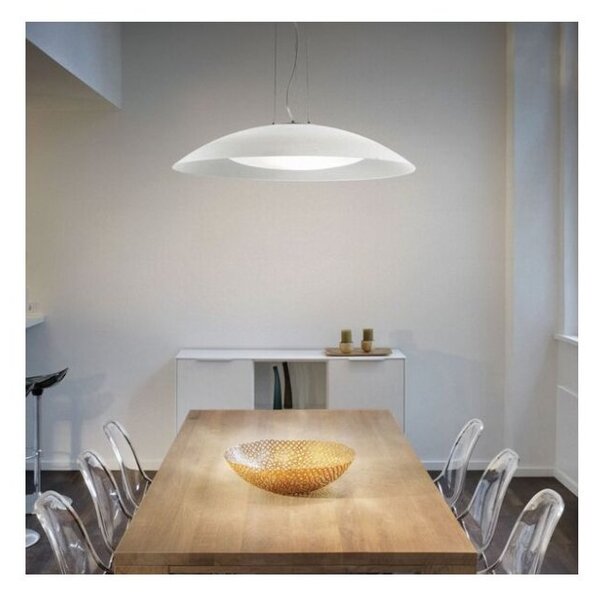 Ideal Lux 052786 LENA závesné svietidlo 3xE27 D740mm biela