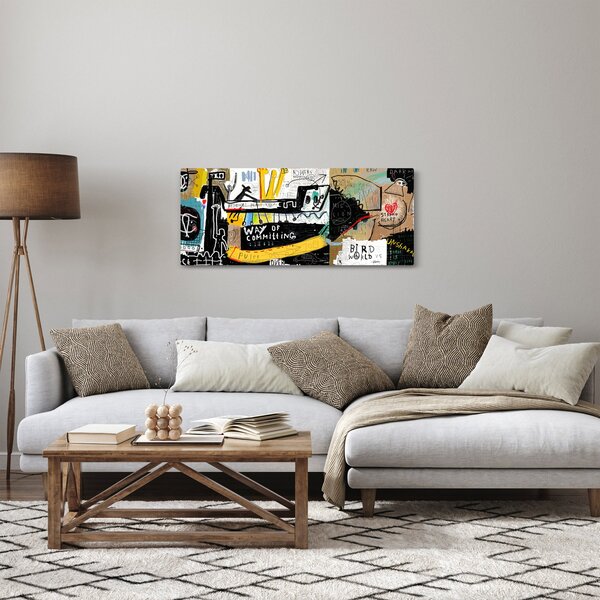 Obraz - Graffiti (120x50 cm)