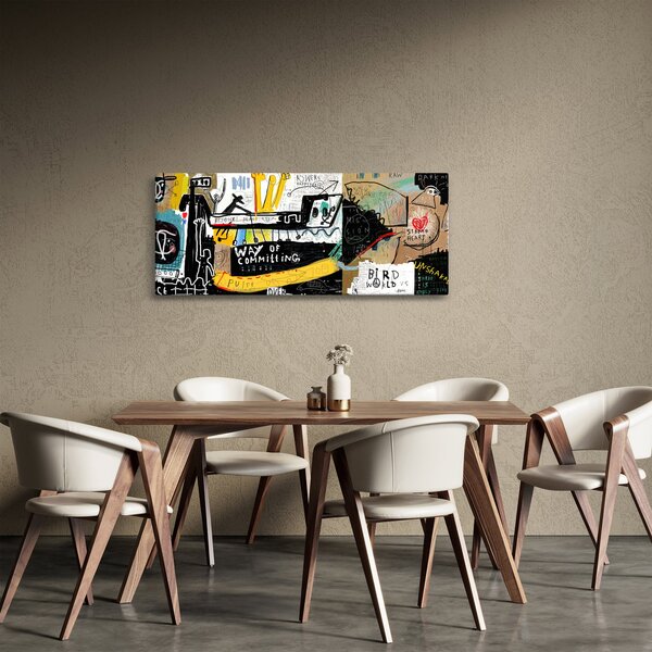 Obraz - Graffiti (120x50 cm)
