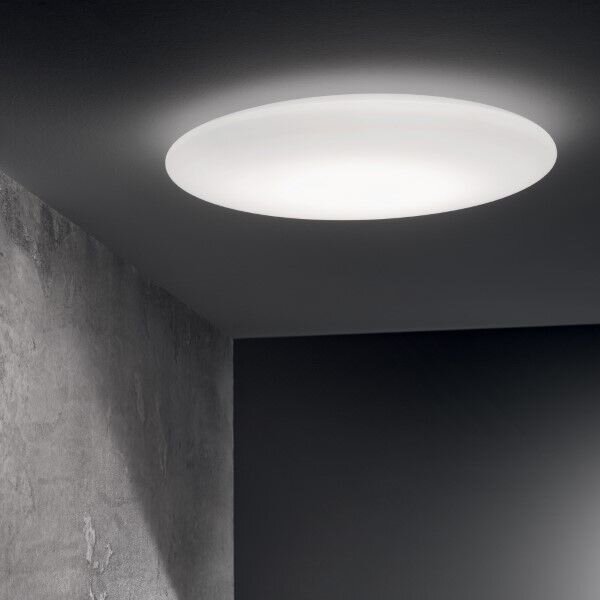 Ideal Lux 261164 LEVEL stropné svietidlo LED D400mm 18W/1600lm 3000K biela