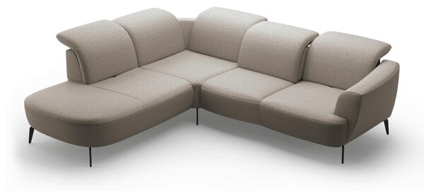 ROHOVÁ SEDAČKA, textil, taupe Sit & More - Sedačky, Online Only