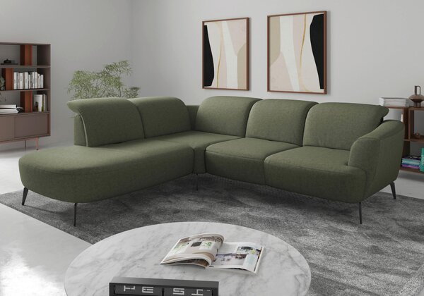 ROHOVÁ SEDAČKA, textil, olivovozelená Sit & More - Sedačky, Online Only