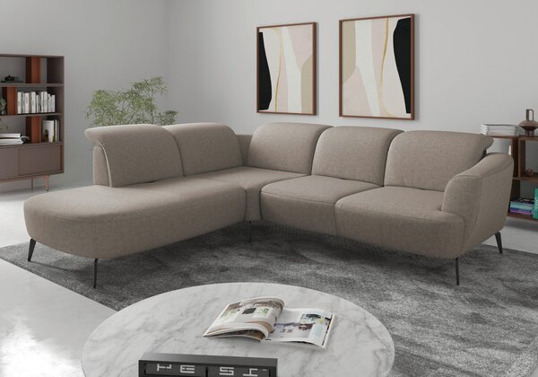 ROHOVÁ SEDAČKA, textil, taupe Sit & More - Sedačky, Online Only