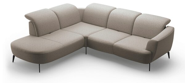 ROHOVÁ SEDAČKA, textil, taupe Sit & More - Sedačky, Online Only