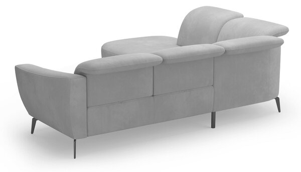 ROHOVÁ SEDAČKA, textil, sivá Sit & More - Sedačky, Online Only