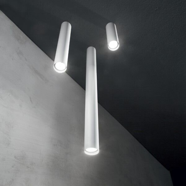 Ideal Lux 233352 LOOK stropné povrchové bodové svietidlo 1xGU10 D60mm biela