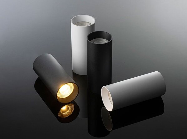 LED2 1251431 LUKY stropné povrchové bodové svietidlo LED 10-20W 3000K biela