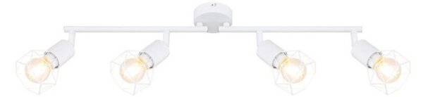 GLOBO 54802W-4 XARA I stropné bodové svietidlo/spot 4xE14 biela