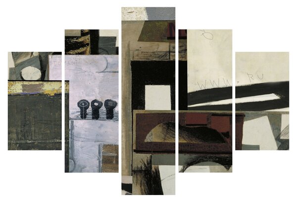 Obraz - Kubizmus (150x105 cm)
