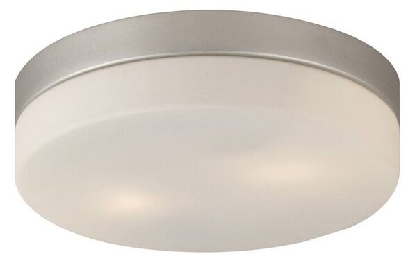 GLOBO 48402 OPAL stropné svietidlo D240mm 2xE27 matný nikel, opál