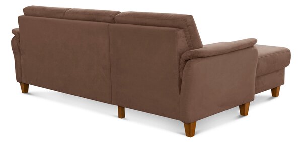 ROHOVÁ SEDAČKA, textil, hnedá Sit & More - Sedačky, Online Only