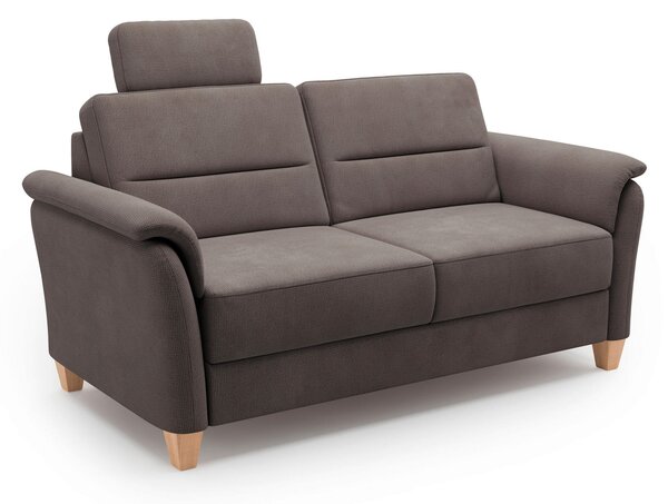TROJMIESTNA POHOVKA, textil, tmavohnedá Sit & More - Sedačky, Online Only