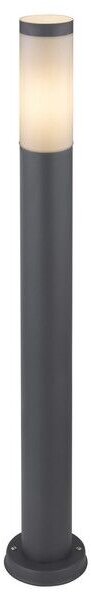 GLOBO 31588A BOSTON vonkajšie stojanové svietidlo/stĺpik V800mm 1xE27 IP44 antracit, opál